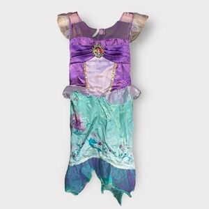 Disney Girls’ Ariel Dress Up Costume 4-6X EUC